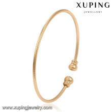 51495 Xuping Gold Armreif Designs Großhandel Frauen Messing Armreifen